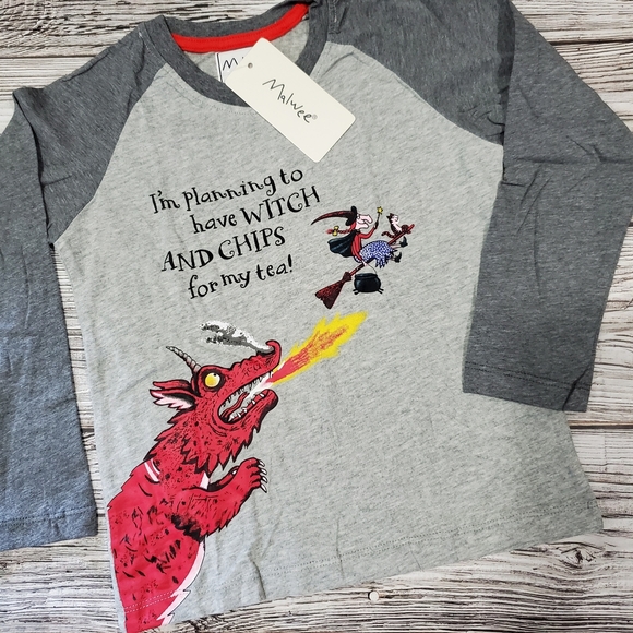 Halloween Witch Long-Sleeve Top Room On The Broom NWT - Picture 7 of 13